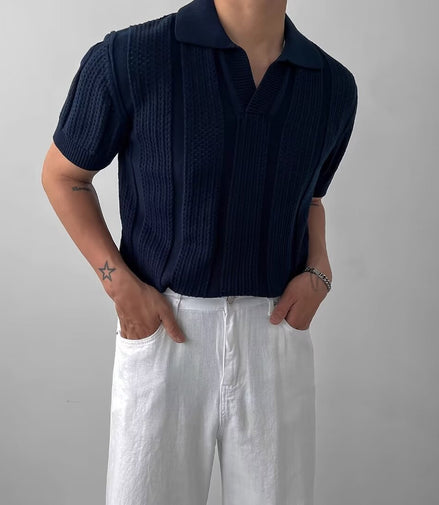 Camden Crochet Polo