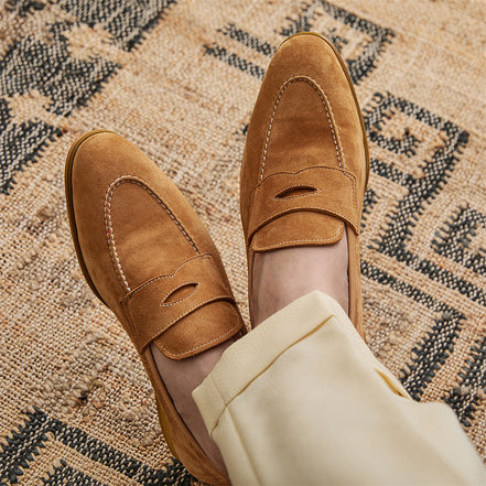 Regent Suede Loafers
