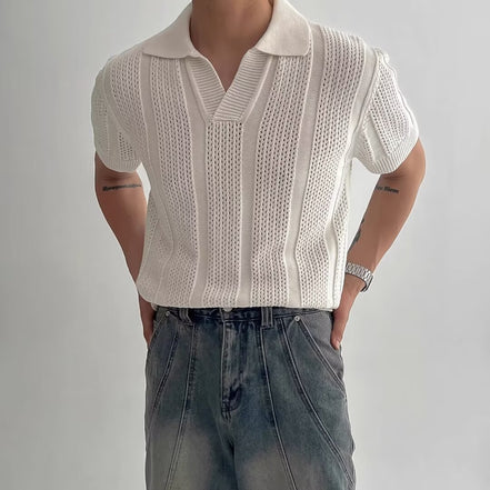 Camden Crochet Polo