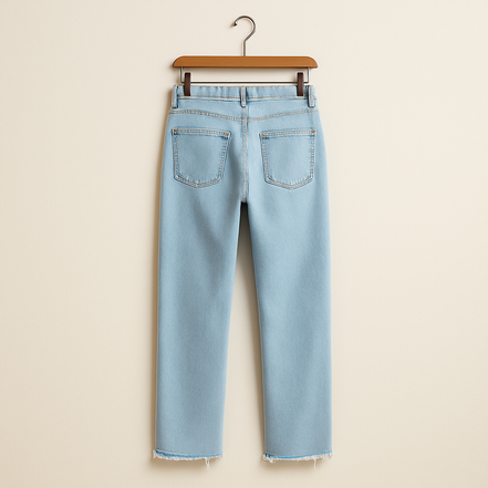 Ashford Split-Hem Light Wash