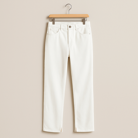 Ashford Split-Hem Light Wash