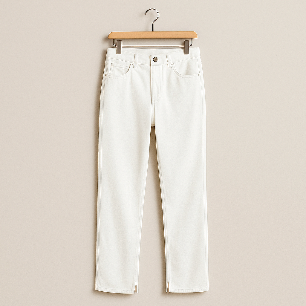 Ashford Split-Hem Light Wash