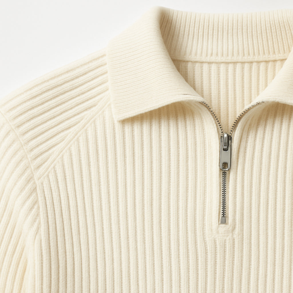 [60% OFF] Tailored Knit Zip