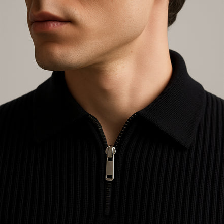 [60% OFF] Tailored Knit Zip