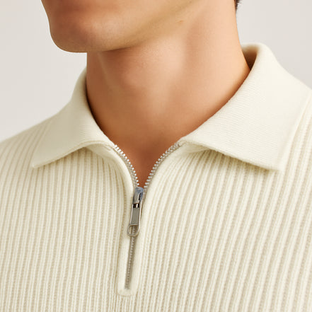 [60% OFF] Tailored Knit Zip