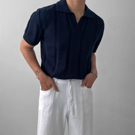 Camden Crochet Polo